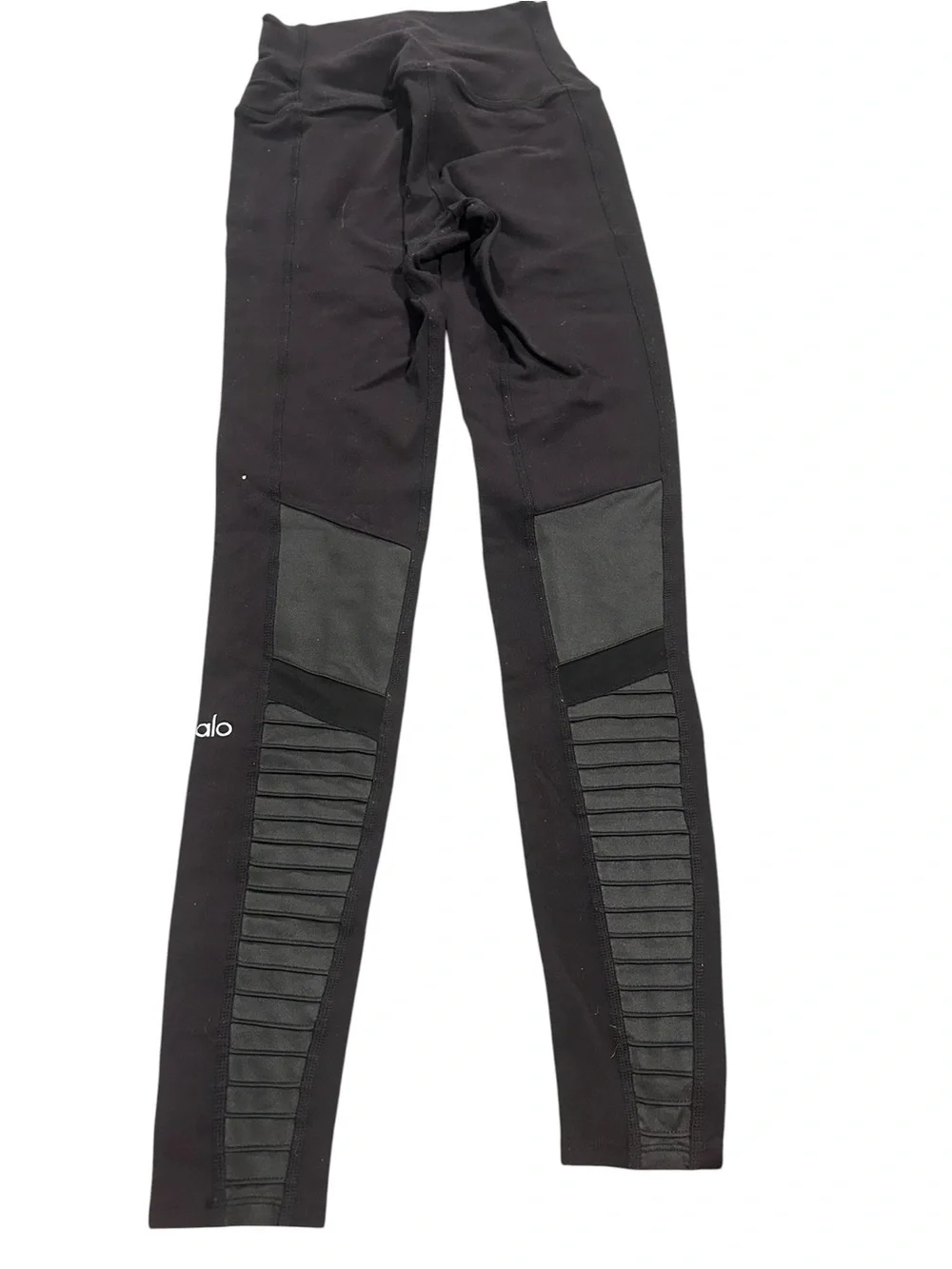 Alo high -Waist Black Moto Leggings - Women